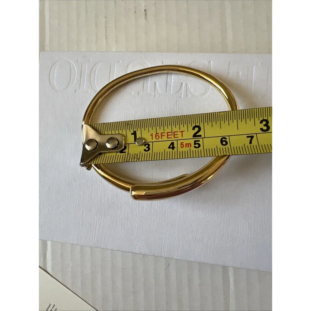 Lie Studio Olga Bracelet Brass Plated 18 Ct Gold NWT/see Details